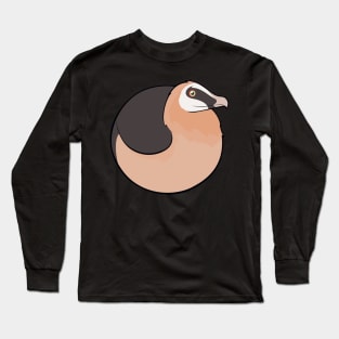 Bird Balls - Bearded Vulture, Rusty Long Sleeve T-Shirt